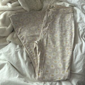 Peach Love Daisy Flares, Size M